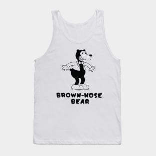 Brown-Nose Bear Tank Top